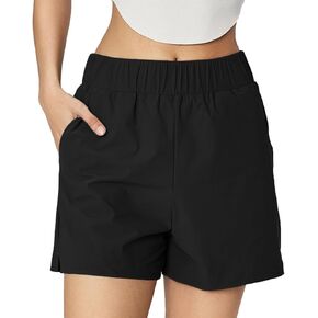 شورت نسائي من Altiland بملمس رائع مع جيوب، شورت رياضي ناعم للتمارين الرياضية واليوجا والمشي لمسافات طويلة 3 بوصة in Kuwait