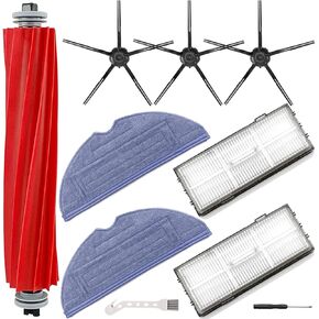 Filter Replacement for Roborock S7 S7+ S7 Max Ultra S8 Pro Ultra S8+ S8 S7MaxV S7 MaxV Plus T7S T7 plus T7S plus Robot Vacuum Cleaners,Hard Floor Washable Filters,8 Pack Filters