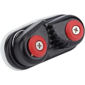 Cam Cleat 2 Row Ball Bearing Cam Cleat Rope Buckle Holder Anchor Cam Cleat for Sailboat Kayak Yacht Boat Accessory Aluminum Alloy
