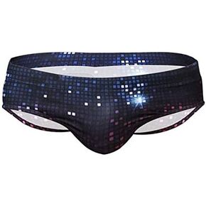 UXH Mens Swimsuit Briefs Padded Swimwear Male Sexy Swimming Bikini Board Beach Surfing Swim Trunks