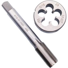 HSS 9/16-24 UNEF Tap and 9/16-24 UNEF Die Right Hand
