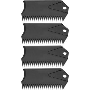 Create idea 4PCS Surfboard Wax Comb with Fin Key Plastic Surf Wax Scraper Applicator Remover Cleaning Tool for Maintaining or Removing Surfboard Wax