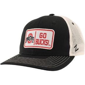 ZHATS Standard NCAA Officially Licensed Trucker Hat Dakota Patch Defer, Secondary Team Color, One Size
