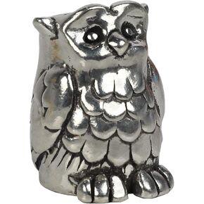 Home and Kitchen Décor Novelty Pewter Toothpick Holder Owl in Kuwait