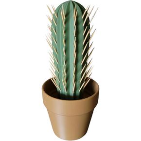 Cactus Toothpick Holder, Cactus Toothpick Dispenser, 3D Printed Cactus Shape Toothpick Holder Dispenser, Funny Decor piece for Home/Office/Desktop, Gift for friends
