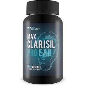 Max Clarisil Pro Ear - Hearing Loss & Ear Ringing Support - Natural Turmeric Based Formula to Support Reduced Swelling & Improved Ear Health - Max Clarisil Pro Hearing Loss Supplement