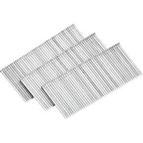 uxcell 5000Pcs 18 Gauge Brad Nails, 1" Length Straight Finishing Nails, Galvanized Carbon Steel Nails for Woodworking Construction Silver