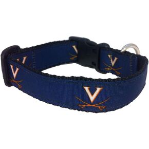 NCAA Virginia Cavaliers Dog Collar (Team Color, Large)