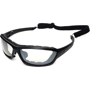 Shooting Clear Safety glasses for Men Ballistics Military Polarized Motorcycle glasses Military Sunglasses for Men Shooting Eye Protection Equipment for Hunting, Fishing, Biking