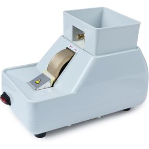 Manual Lens Edger - Optical Lens Grinder with Diamond Grinding Wheel, Two Removable Water Tanks and Brass Water Valve - Rough Grinding, Fine Grinding and V-Grooving