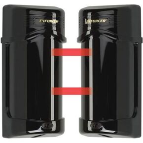 Seco-Larm E-960-D90GQ Twin Photobeam Detector with Laser Beam Alignment, 10ms Interupt Speed, Non-polarized Power Inputs, Anti-frost System, NO/NC Trigger Output, Weatherproof, 650nm Laser Wavelength