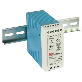 MEAN WELL AC to DC DIN-Rail Power Supply 5 Volt 6 Amp 30 Watt