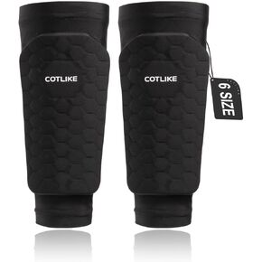 Soccer Shin Guards for Kids Youth Adults, Shin Guard Soccer Sleeves for 2-18 Years Old Boys Girls Men Women, Calf Compression Sleeve with Honeycomb Pads, Espinilleras de Futbol para Hombres