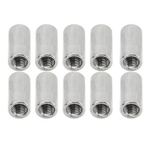 Rod Coupling Nuts 1/2-13, 12 Pieces, 304 Stainless Steel, M8x1.25 Thread, for Indoor and Outdoor Use, Home Improvement with Resistance