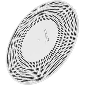 Turntable Strobe Disc Stroboscope mat 33/45/78 RPM, 50/60Hz, LP Record Turntable Phono Tachometer Calibration Strobe Disc Stroboscope Mat for Record Players