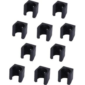 QYM 10 Pieces Billiards Snooker Cue Clips Cue Locating Clip Holder Small Cue Clips Storage Clamps fit for Pool Cue Racks Small Size