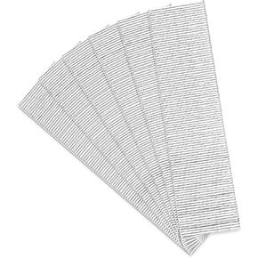 1 Inch F25 Galvanized Brad Nails, 18 Gauge Straight Pin Nailers, Universal Brad Nails for Pneumatic, Pneumatic Staple Guns, 5000 PCS