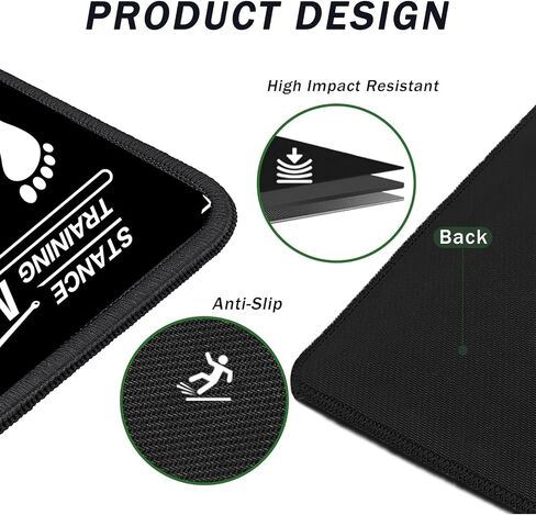 Baseball Training Mat, T Ball, Baseball and Softball Batter Stance Training Mat, Batting Mat 23.6 x 35.4 Inch, Baseball Hitting Mat, Indoor/Outdoor for Swing Pitching Training in Saudi Arabia