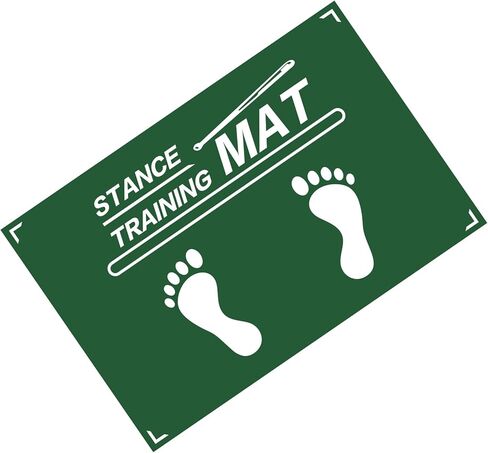 Baseball Training Mat, T Ball, Baseball and Softball Batter Stance Training Mat, Batting Mat 23.6 x 35.4 Inch, Baseball Hitting Mat, Indoor/Outdoor for Swing Pitching Training in Saudi Arabia