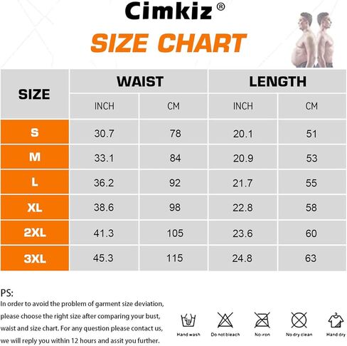 Cimkiz ساونا عرق السراويل للرجال التخسيس السراويل النيوبرين ممارسة السراويل تجريب ساونا الساخن العرق الحرارية السراويل in Kuwait