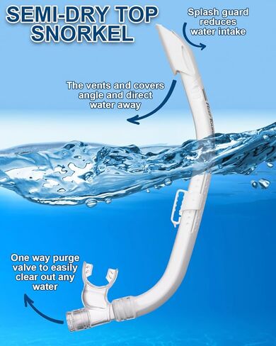 Adult X-Plore 2-Window Mask & Snorkel Combo in Kuwait