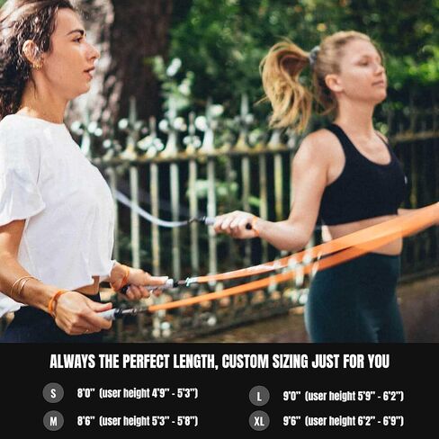 Level 1 Weighted Jump Rope Set - (1/4LB, 1/2LB) Workout Ropes - For Fitness, Exercise and Boxing - Speed Ropes For Beginner to Intermediate Jumpers - Two Ropes Included in Saudi Arabia