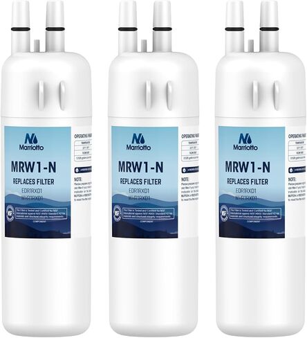 MARRIOTTO Refrigerator Water Filter Compatible with Whirlpool W10295370A, EDR1RXD1, WHR1RXD1, KAD1RXD1, Filter 1, W10295370, P4RFWB, P8RFWB2L, 46-9930, 46-9081 Refrigerator Water Filter | Pack of 1 in Saudi Arabia