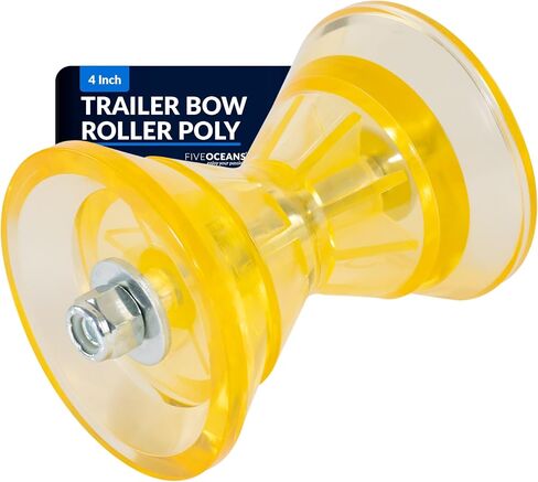 Five Oceans Boat Trailer Roller - Marine Boat Roller for Trailer, Clear Yellow Bow Boat Roller Poly in Saudi Arabia