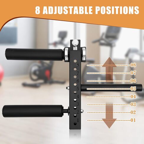 Power Rack Mounted Leg Extension and Curl Machine, Seated Leg Strength Extension and Curl Equipment, Adjustable Leg Extension and Curl Machine Squat Rack Attachment in Saudi Arabia