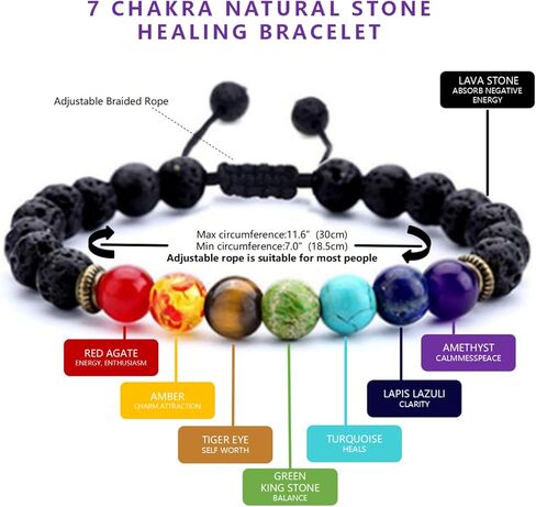 Chakra Set Healing Crystals Set, Natural Real Crystals and Healing Stones Set for Yoga, Meditation, Chakra Balancing, Wellness, Spiritual Protection, Calming, Good Luck Gifts for Women in Saudi Arabia