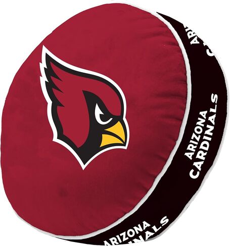 Logo Brands Arizona Cardinals 601-813 Puff Pillow, One Size in Saudi Arabia