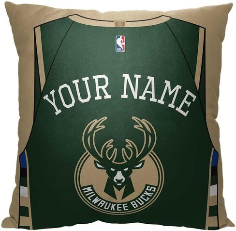 Northwest NBA Personalized Pillow, 18" x 18", Boston Celtics-Colorblock in Saudi Arabia