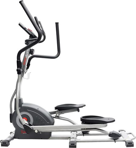 Sunny Health & Fitness Magnetic Elliptical Trainer Machine w/Built-in Pulse Sensor, Low Impact Cardio Exerciser & Full-Body Cross Training for Home, Optional Bluetooth Link to Exclusive SunnyFit App in Saudi Arabia