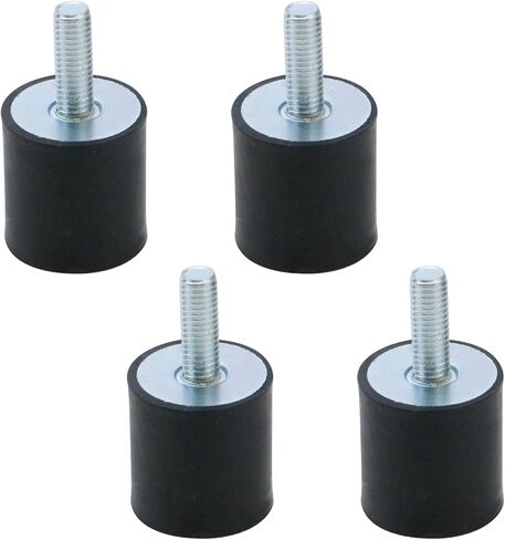 MY MIRONEY M8 x 23mm ترصيع المطاط المعزل يتصاعد 4 حزمة 30x30mm المطاط يتصاعد امتصاص الصدمات المضادة للاهتزاز in Kuwait