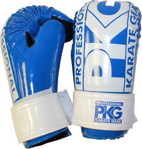 Open Hand Glove | Point Sparring | Sport Karate | Cardio Kickboxing | Bag Gloves | Blue/White in Saudi Arabia