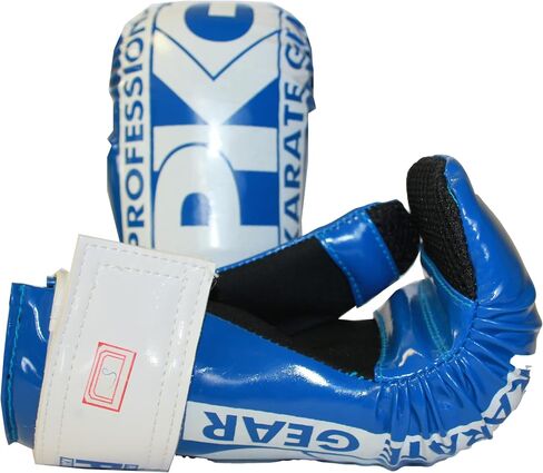 Open Hand Glove | Point Sparring | Sport Karate | Cardio Kickboxing | Bag Gloves | Blue/White in Saudi Arabia