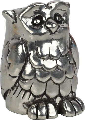 Home and Kitchen Décor Novelty Pewter Toothpick Holder Owl in Saudi Arabia