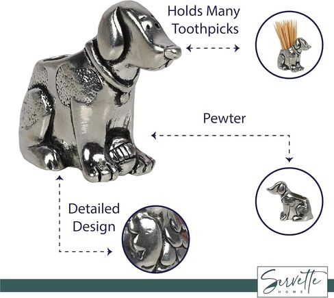 Home and Kitchen Décor Novelty Pewter Toothpick Holder Owl in Saudi Arabia