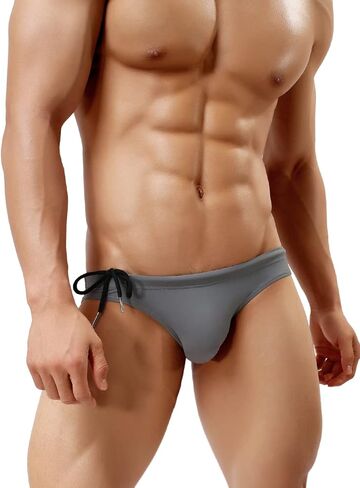 Arjen Kroos Men's Swim Briefs Sexy Low Rise Tagless Bikini Swimwear in Kuwait