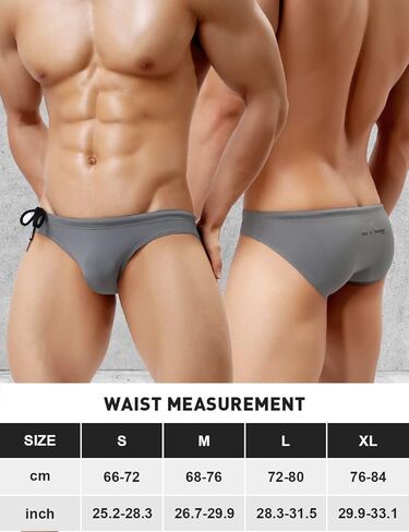 Arjen Kroos Men's Swim Briefs Sexy Low Rise Tagless Bikini Swimwear in Kuwait