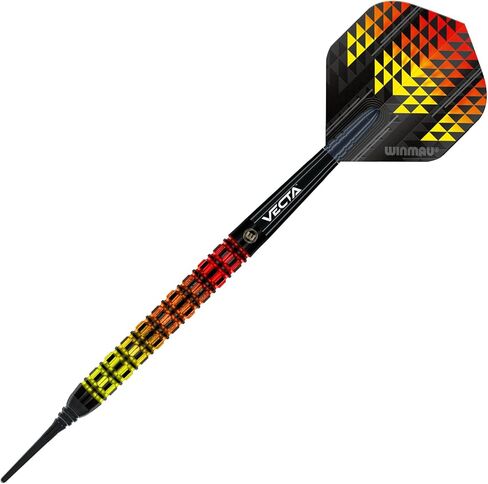 مجموعة سهام التنغستن الاحترافية من Winmau Firestorm Flame مع رحلات وسيقان (أعمدة) in Saudi Arabia