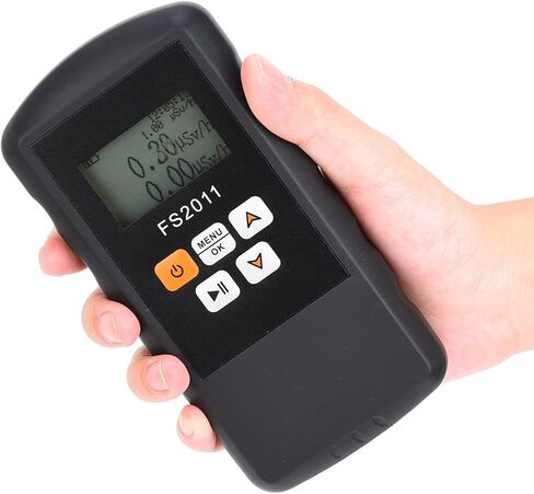 FS2011 Nuclear Radiation Detector Geiger Counter Portable Handheld β γ χ Ray Gamma Radiation Survey Meter Radioactive Tester Radiation Dosimeter Monitor 50KVE-1.5MEV in Saudi Arabia