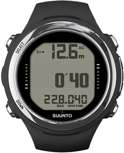 Suunto D4I Novo أسود مع جهاز إرسال ضغط الخزان اللاسلكي LED بدون USB وحزام in Kuwait