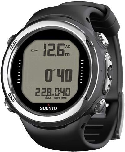 Suunto D4I Novo أسود مع جهاز إرسال ضغط الخزان اللاسلكي LED بدون USB وحزام in Kuwait