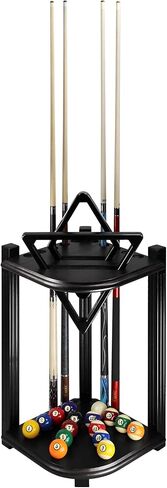 حامل عصا البلياردو ذو سمك مزدوج إمبراطوري مقاس 15 × 15 × 28 من الصنوبر الصلب in Kuwait