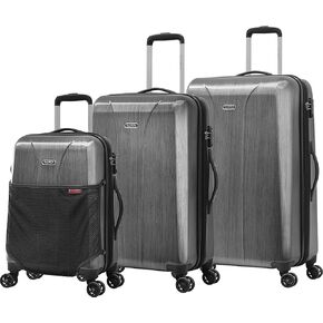 Olympia U.S.A. Aerolite Expandable Lightweight Hardside Double 4 Wheel Spinner Luggage Suitcase with TSA Lock 21-inch Carry On