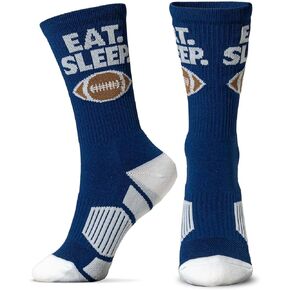 ChalkTalkSPORTS Football Athletic Woven Mid-Calf Socks | Performance Socks for Football