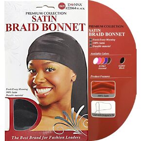 Satin Braid Bonnet