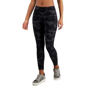 Women's Compression Active 7/8 Ankle Leggings Black Size X-Large