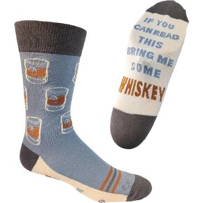 If You Can Read This Bring Me Some Whiskey Men's Socks